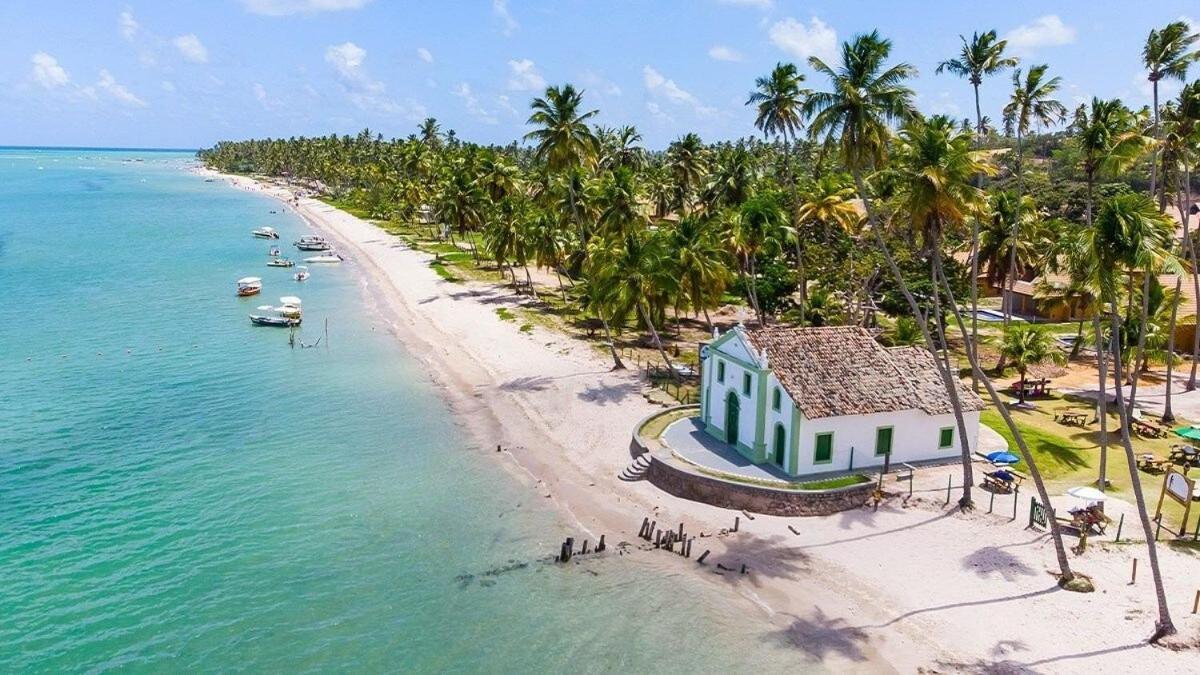 Beira-Mar Ecoresort Carneiros Perto Da Igrejinha Por Yolo Tamandaré Exterior foto